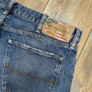 Denim & Supply Ralph Lauren Straight Leg Jeans Men Size 38x30 Medium Wash